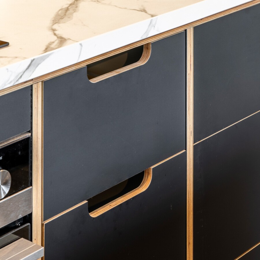 Charisma Black Plywood - Elegant and Modern - Plymasters