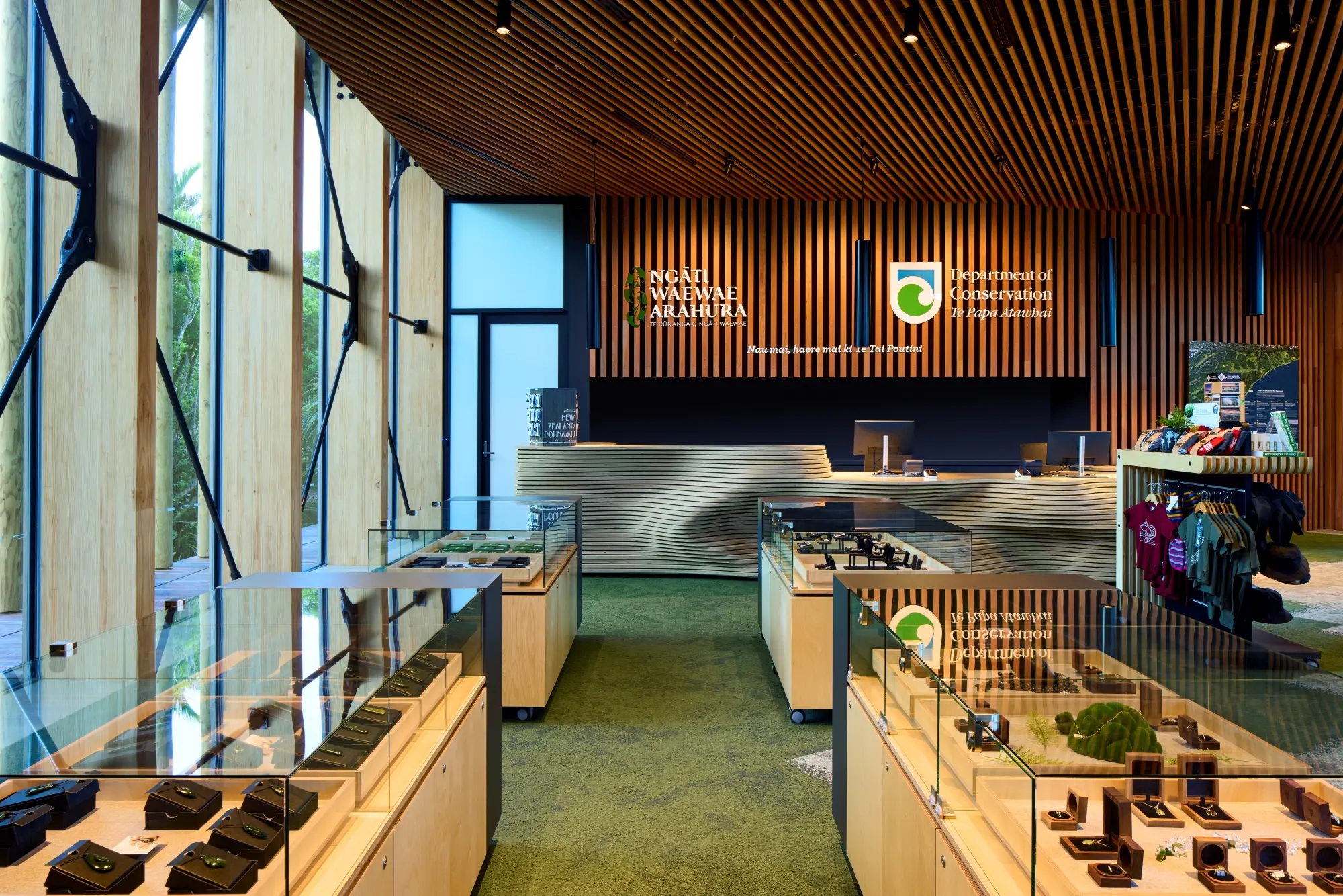 Euro Birch Paparoa National Park visitor centre Sheppard and Rout Architects jason Man (4) lr