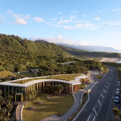 Euro Birch Paparoa National Park visitor centre Sheppard and Rout Architects jason Man (8) LR