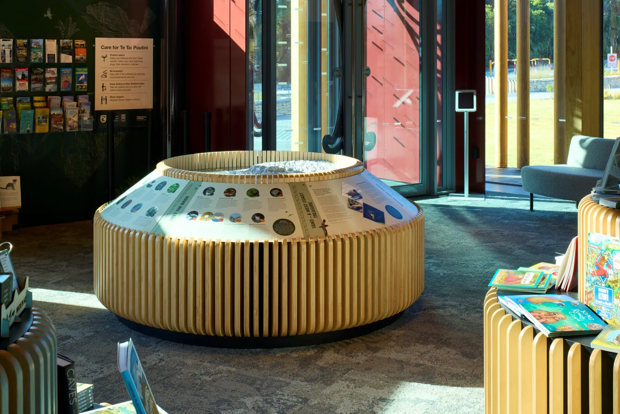 Euro Birch Paparoa National Park visitor centre Sheppard and Rout Architects jason Man lr