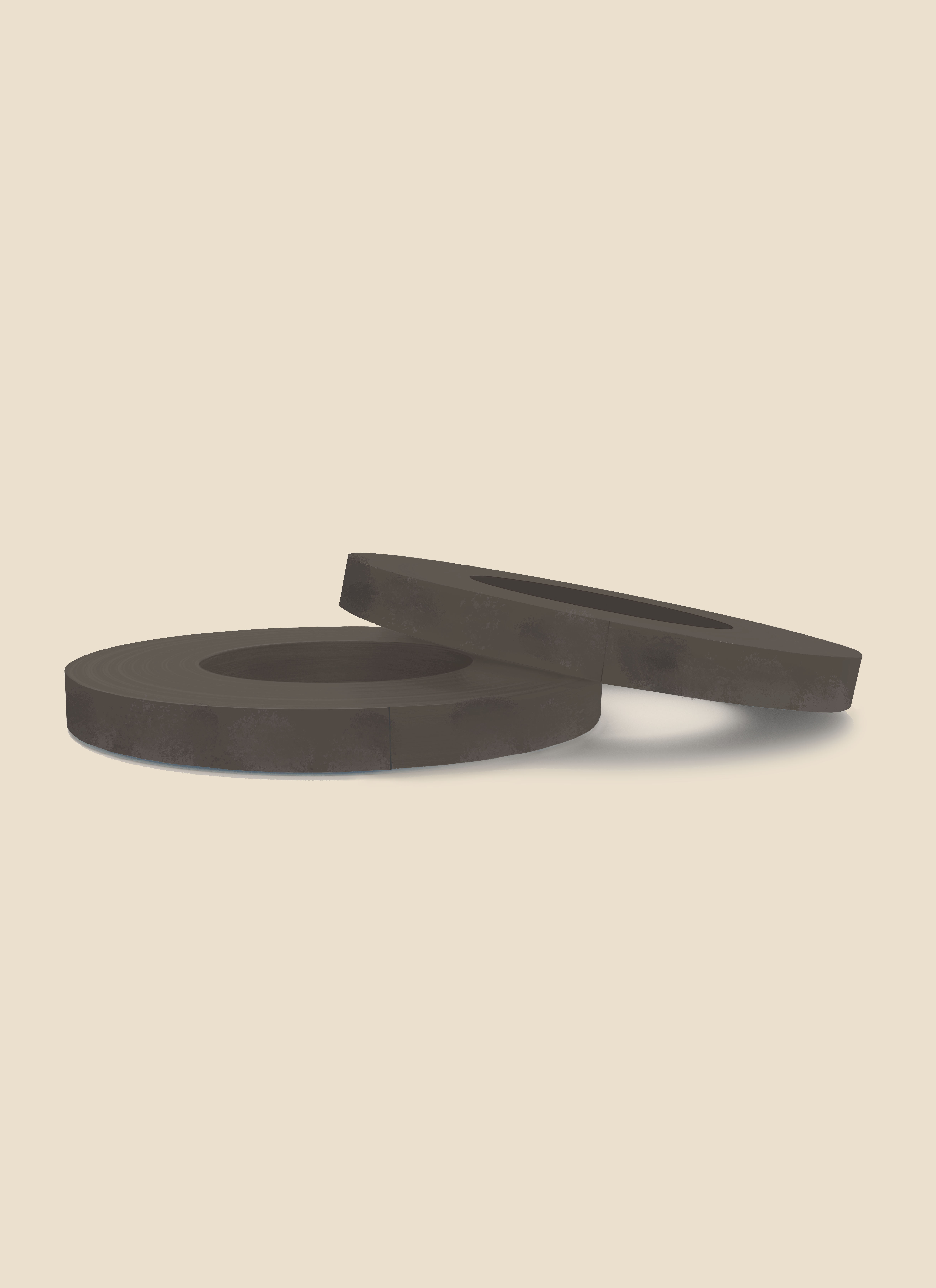 Edge Tape - Metallic Anthracite 