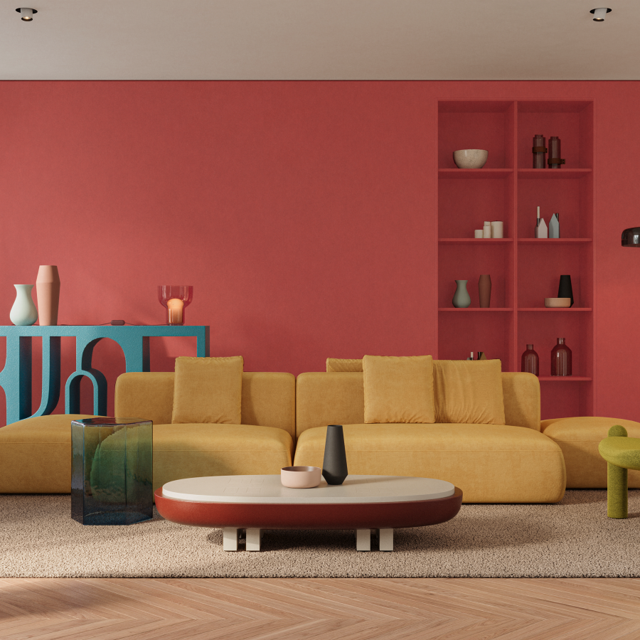 ColourPanel MDF Red 