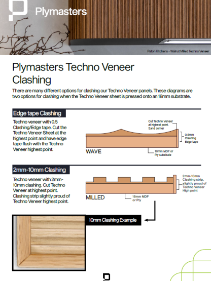 Techno Veneer Clashing Recommendations 