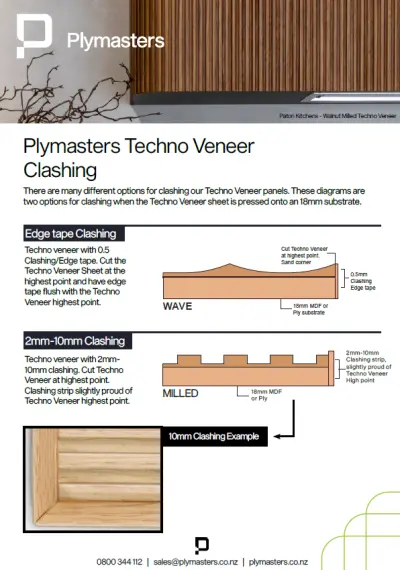 Techno Veneer Clashing Recommendations 