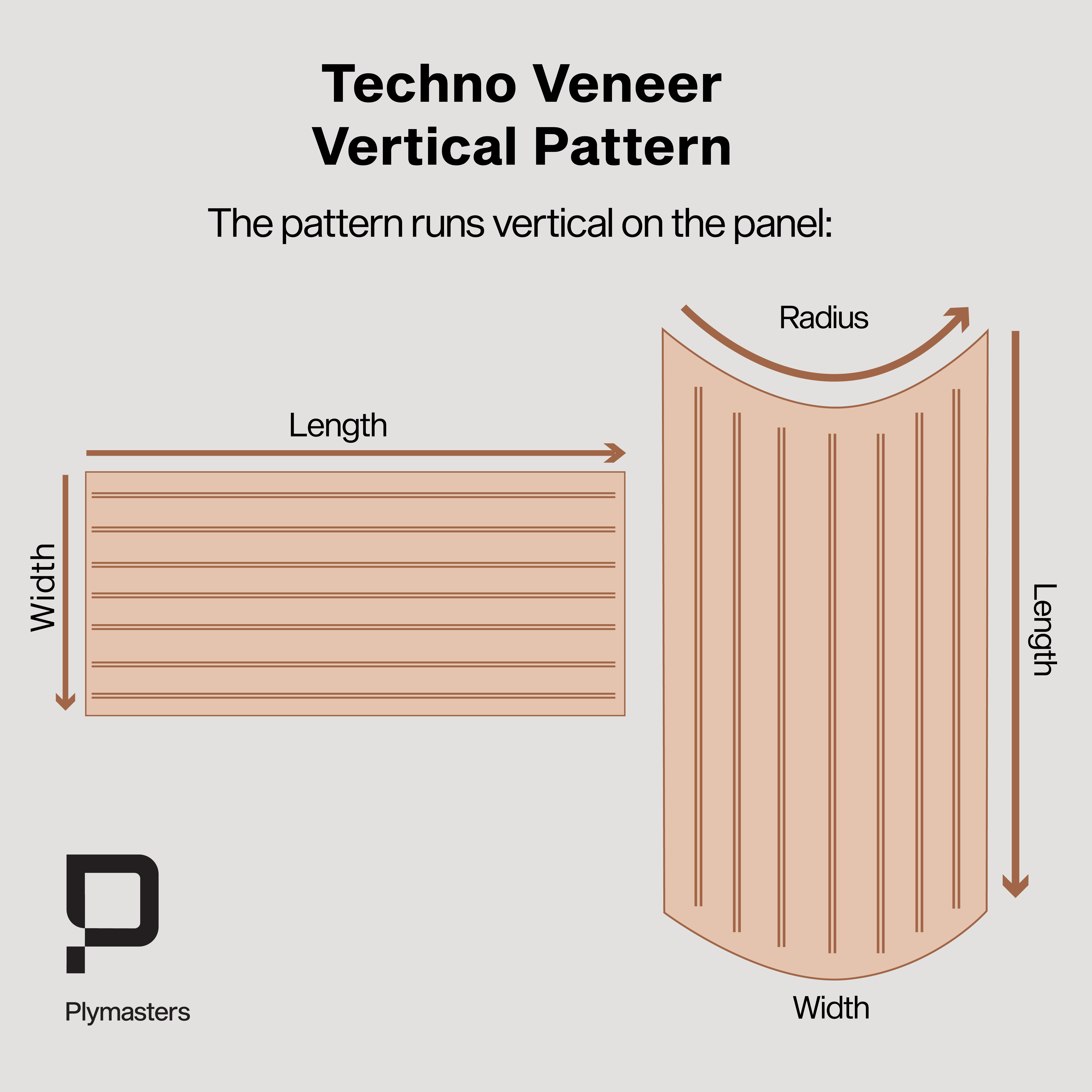 Techno Veneer Rolled 