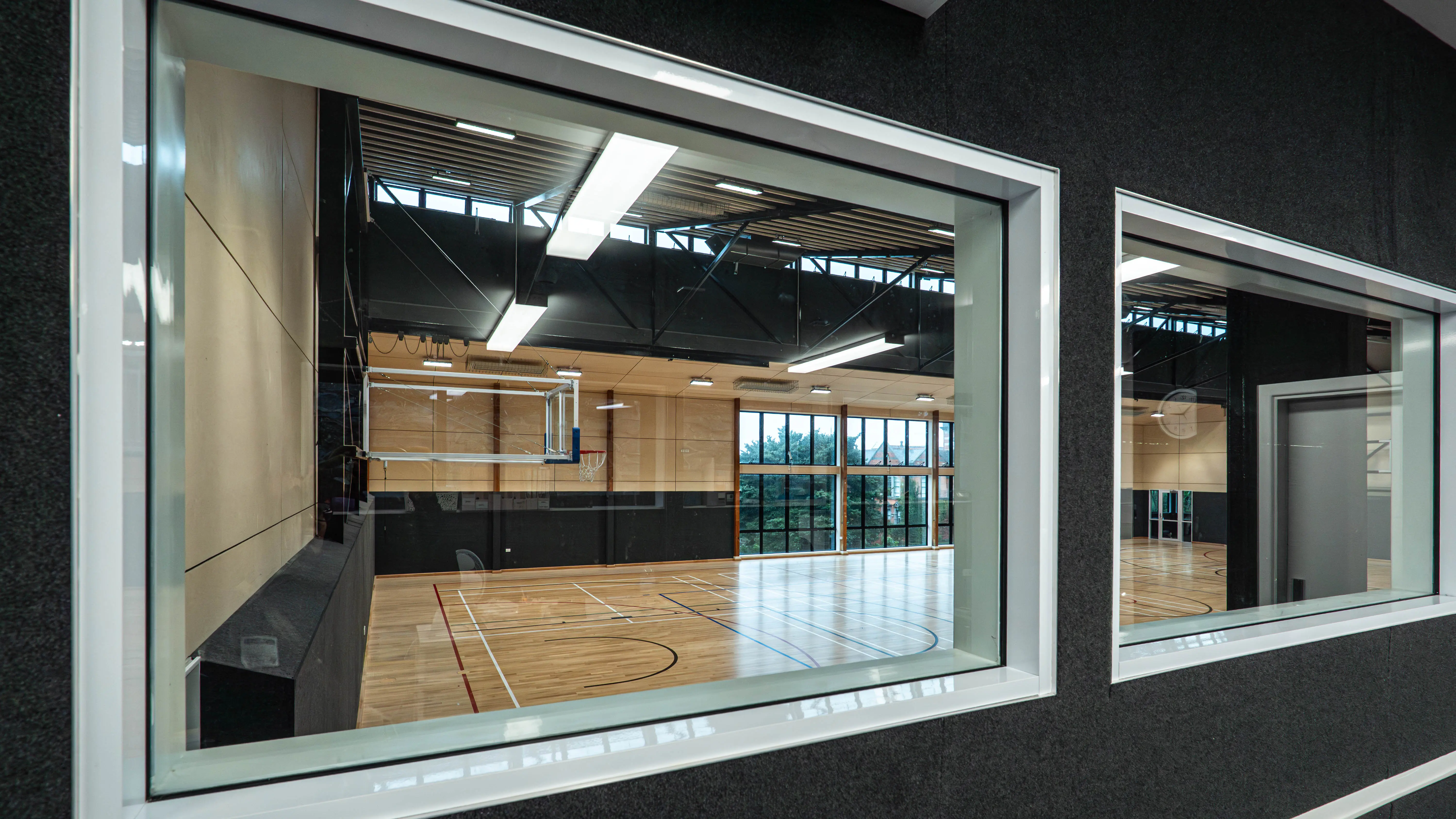 fire rated birch gym lining freemans bay