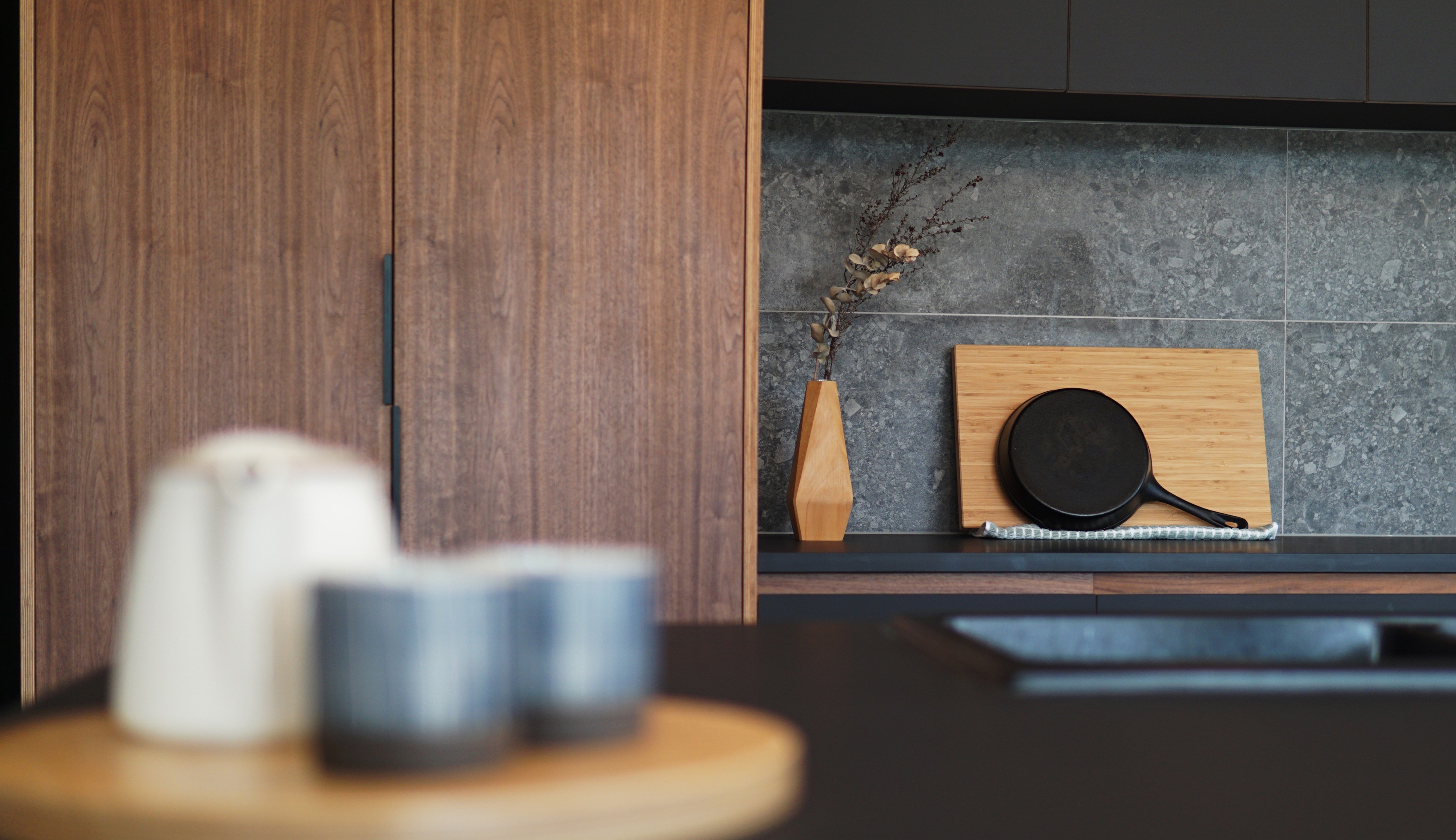 Titirangi Walnut Kitchen